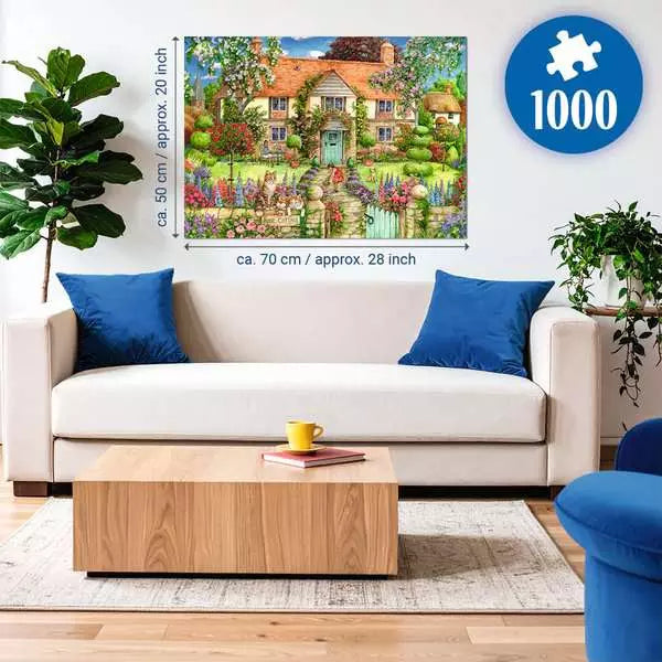 Ravensburger Rose Cottage 1000 Piece Jigsaw Puzzle
