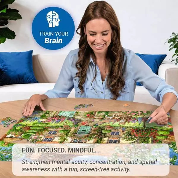 Ravensburger Rose Cottage 1000 Piece Jigsaw Puzzle