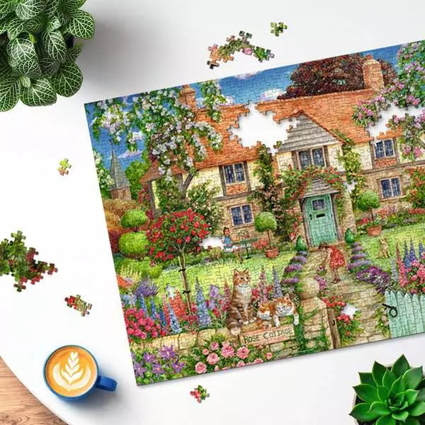 Ravensburger Rose Cottage 1000 Piece Jigsaw Puzzle