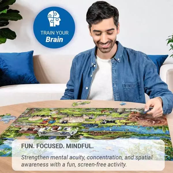 Ravensburger Country Farm 1000 Piece Jigsaw Puzzle