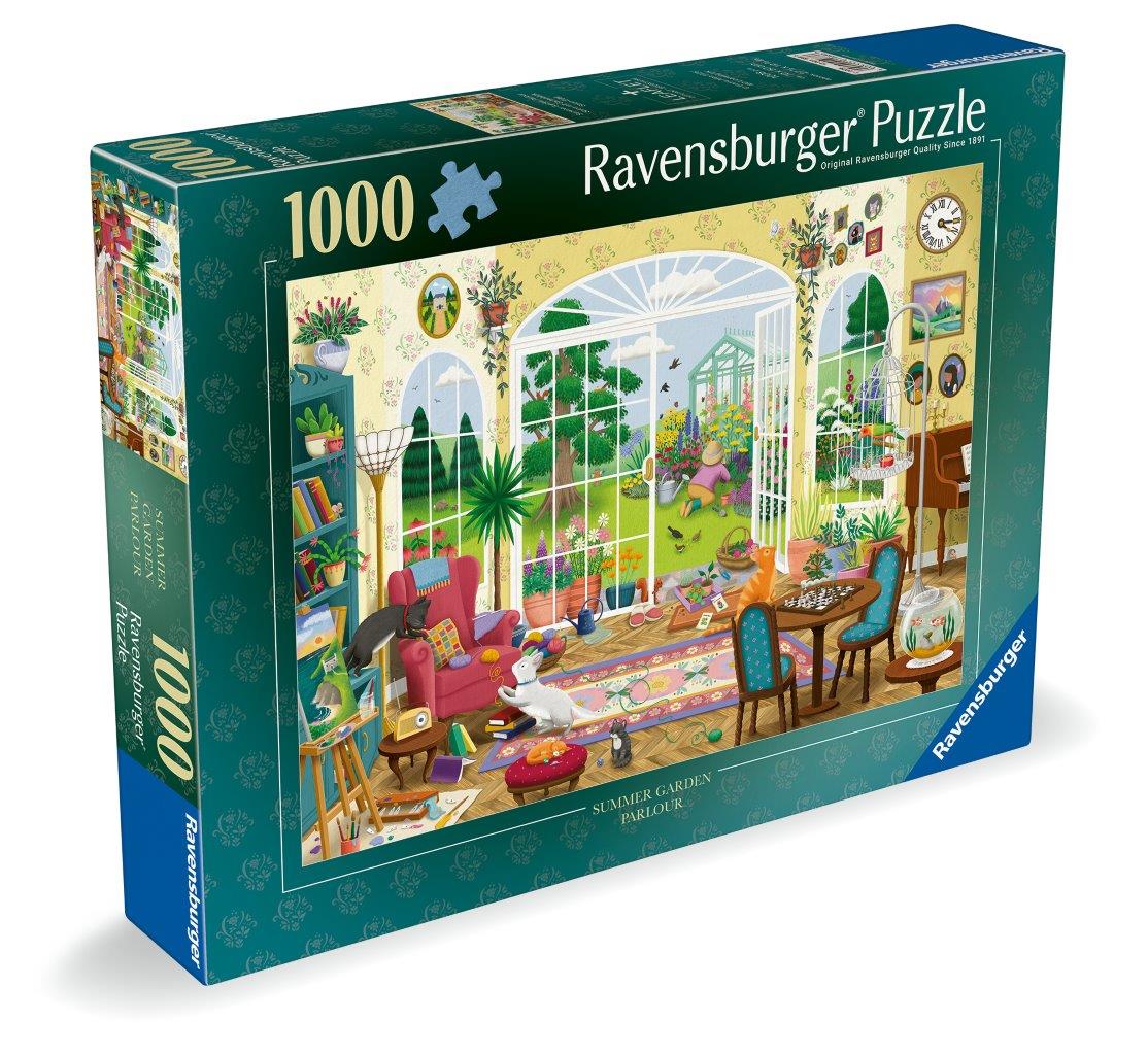 Ravensburger Summer Garden Parlour 1000 Piece Jigsaw Puzzle