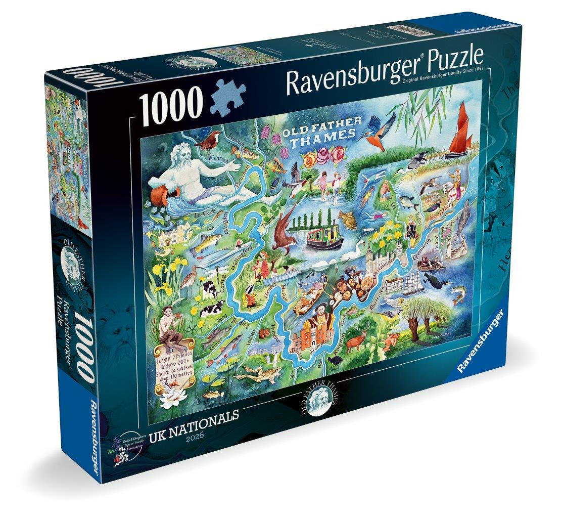 Ravensburger Old Father Thames 1000 Piece Jigsaw Puzzle