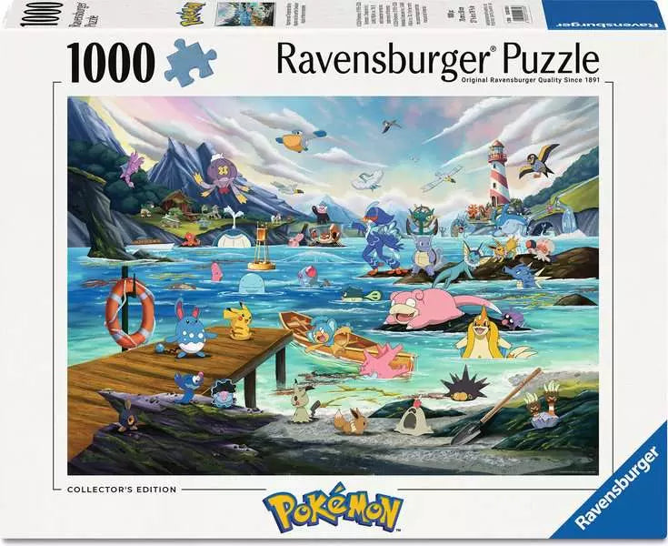 Ravensburger Pokémon Vaporeon and Temperate Marine Jigsaw Puzzle