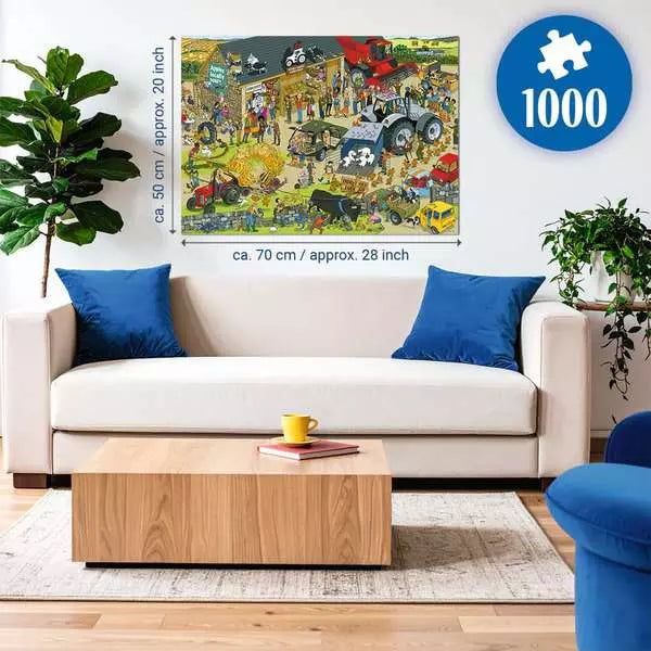 Ravensburger Clarkson's Farm Diddly Squat Farm Jigsaw Puzzle 1000 Pieces