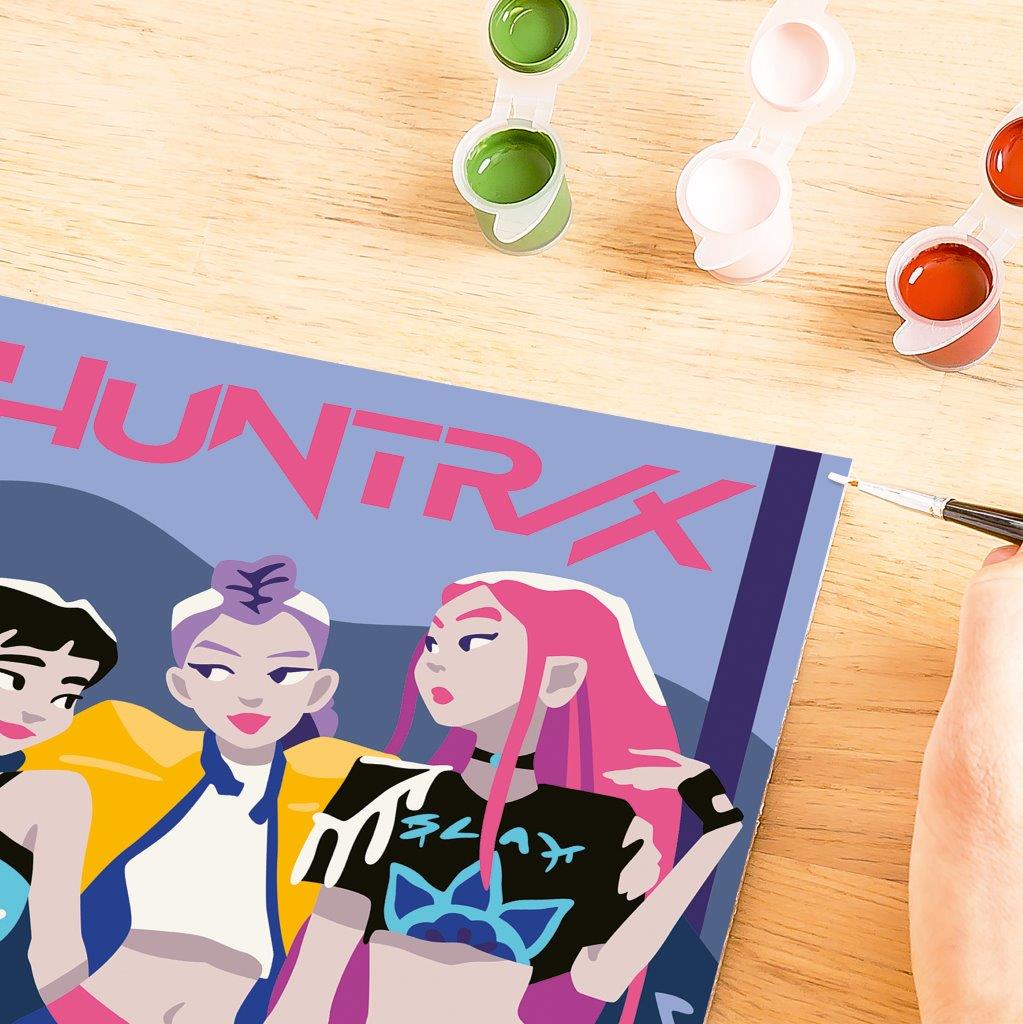 Ravensburger K-Pop Demon Hunters CreArt Paint by Numbers Set