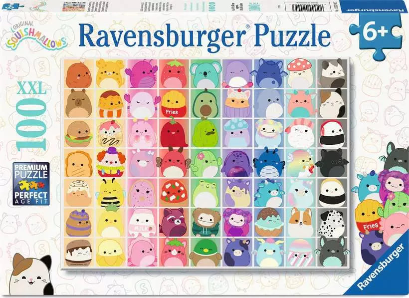 Ravensburger Squishmallows XXL 100 Piece Jigsaw Puzzle