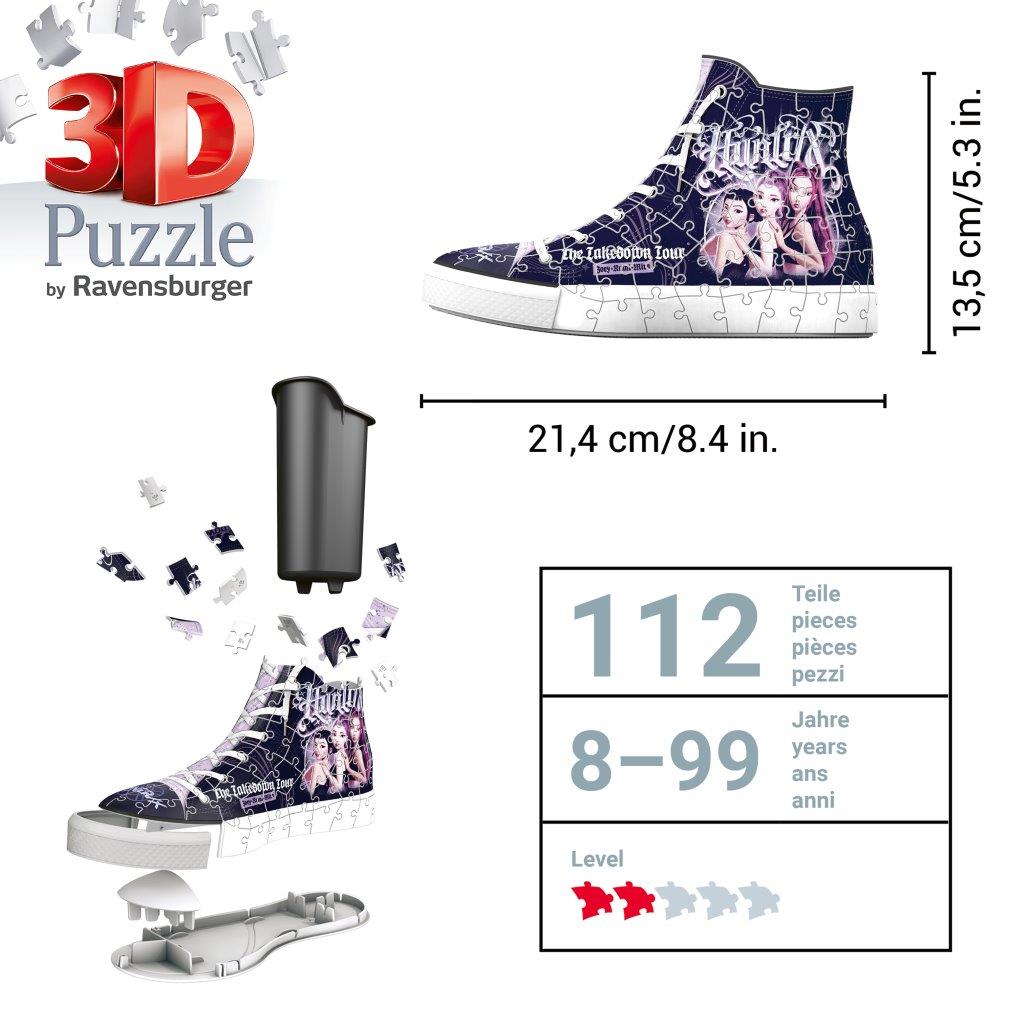 Ravensburger K-Pop Demon Hunters Sneaker 3D Puzzle