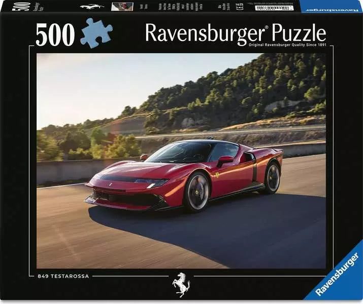 Ravensburger Ferrari 849 Testarossa 500 Piece Jigsaw Puzzle