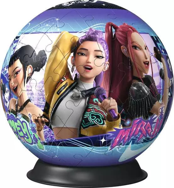 Ravensburger K-Pop Demon Hunters 3D Puzzle Ball 72 Pieces