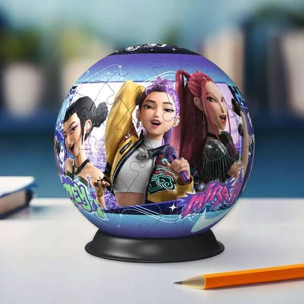 Ravensburger K-Pop Demon Hunters 3D Puzzle Ball 72 Pieces