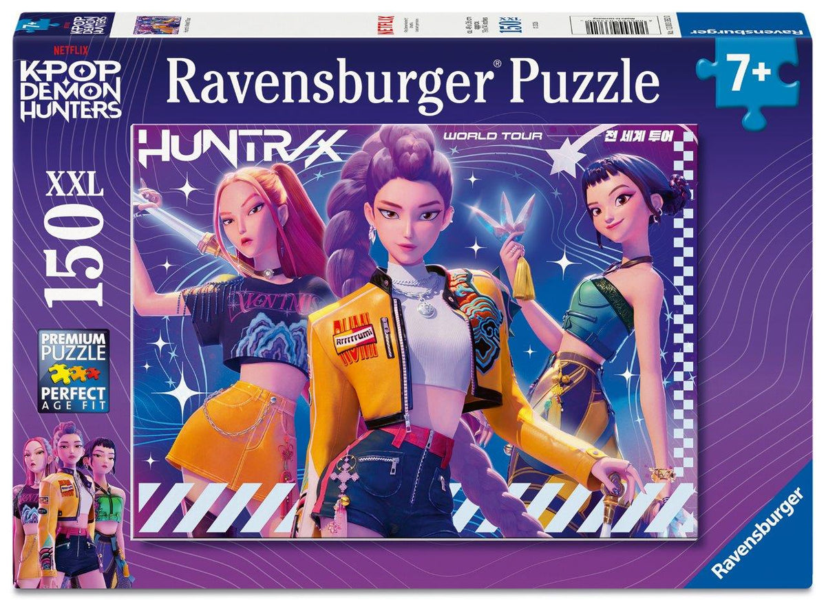 Ravensburger K-Pop Demon Hunters HUNTR/X World Tour 150 Piece XXL Jigsaw Puzzle