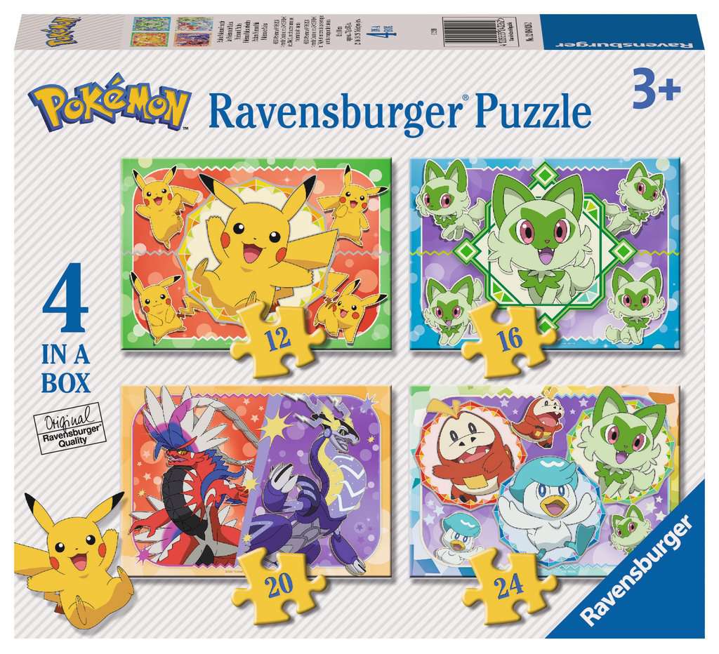 Pokemon 4 in 1 Puzzle