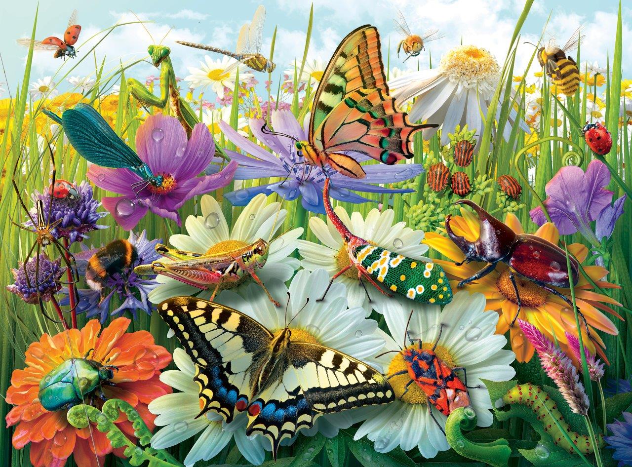 Ravensburger Wonderful World of Insects XXL 100 Piece Jigsaw Puzzle