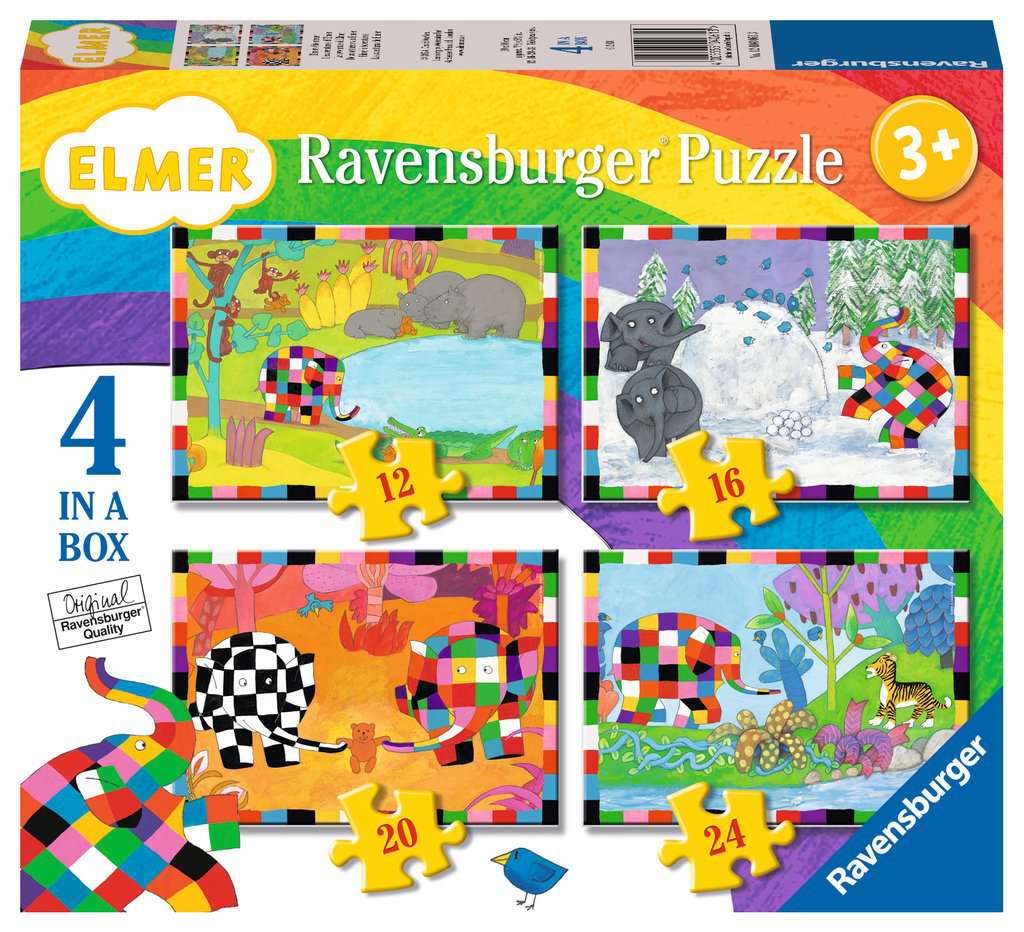 Elmer 12/16/20/24pc Puzzle