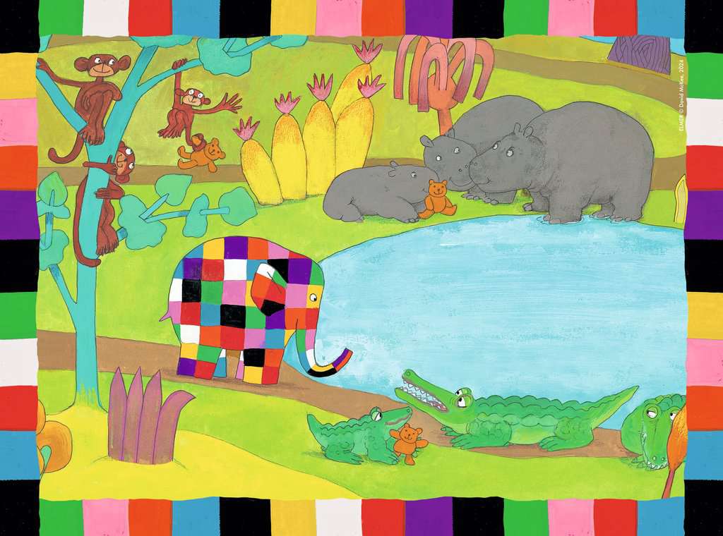 Elmer 12/16/20/24pc Puzzle