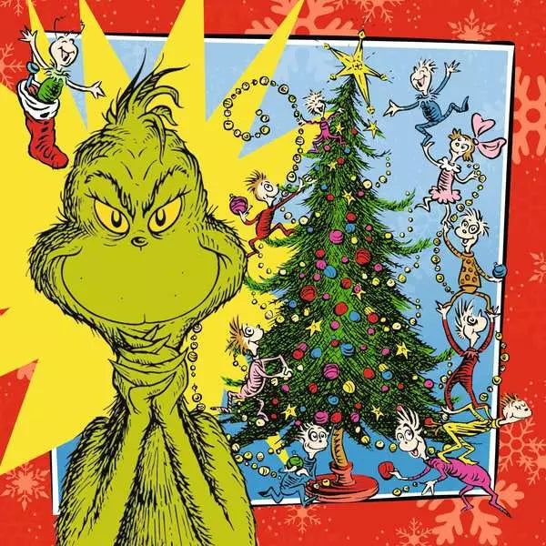 Ravensburger Grinch 3x49 Piece Jigsaw Puzzle