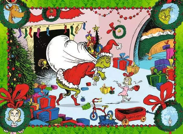 Grinch 100pc puzzle