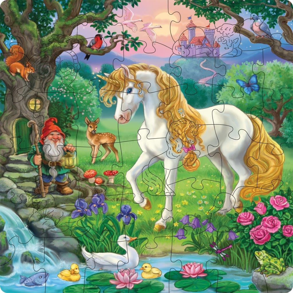 Ravensburger Unicorn Wooden Jigsaw Puzzle 44 Pieces