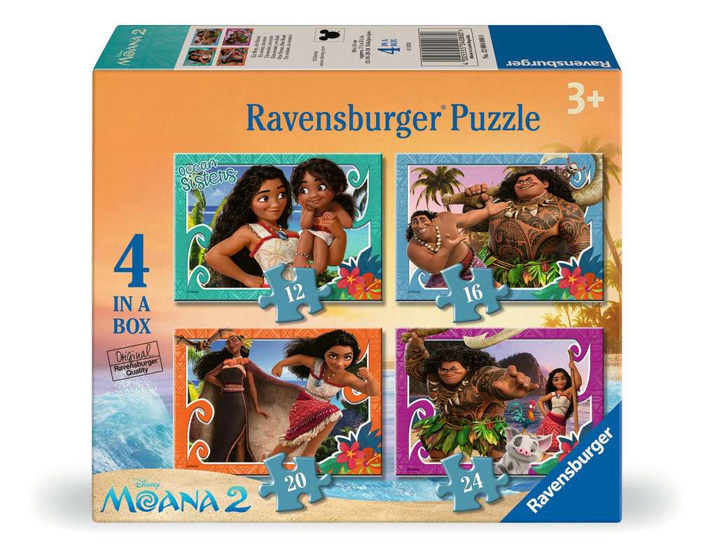 Ravensburger Moana 4in1 Jigsaw Puzzle