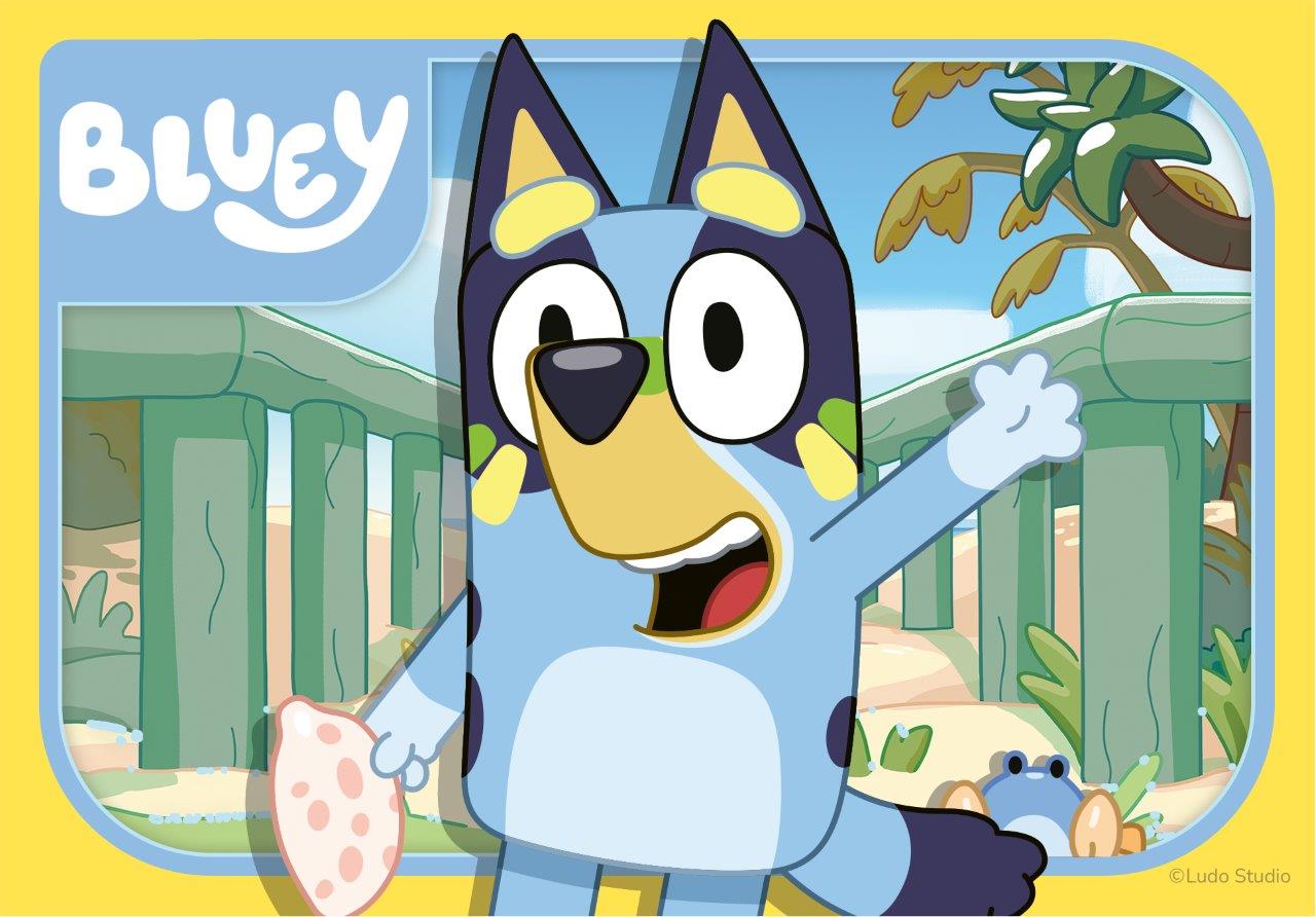 Bluey 4 in a Box 2/3/4/5pc puzzle