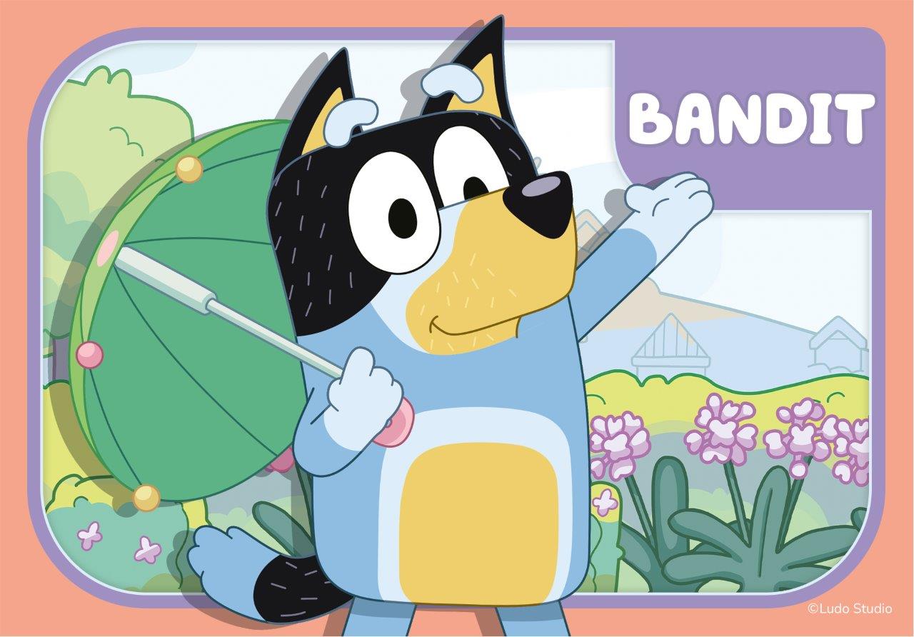 Bluey 4 in a Box 2/3/4/5pc puzzle