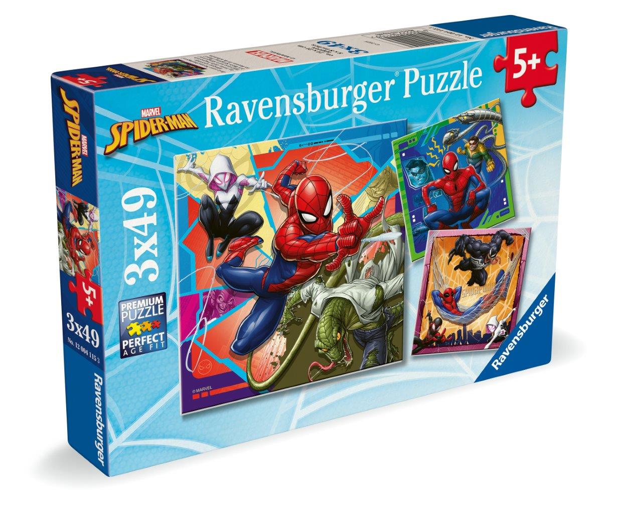 Marvel Spider-Man 3x49pc puzzle