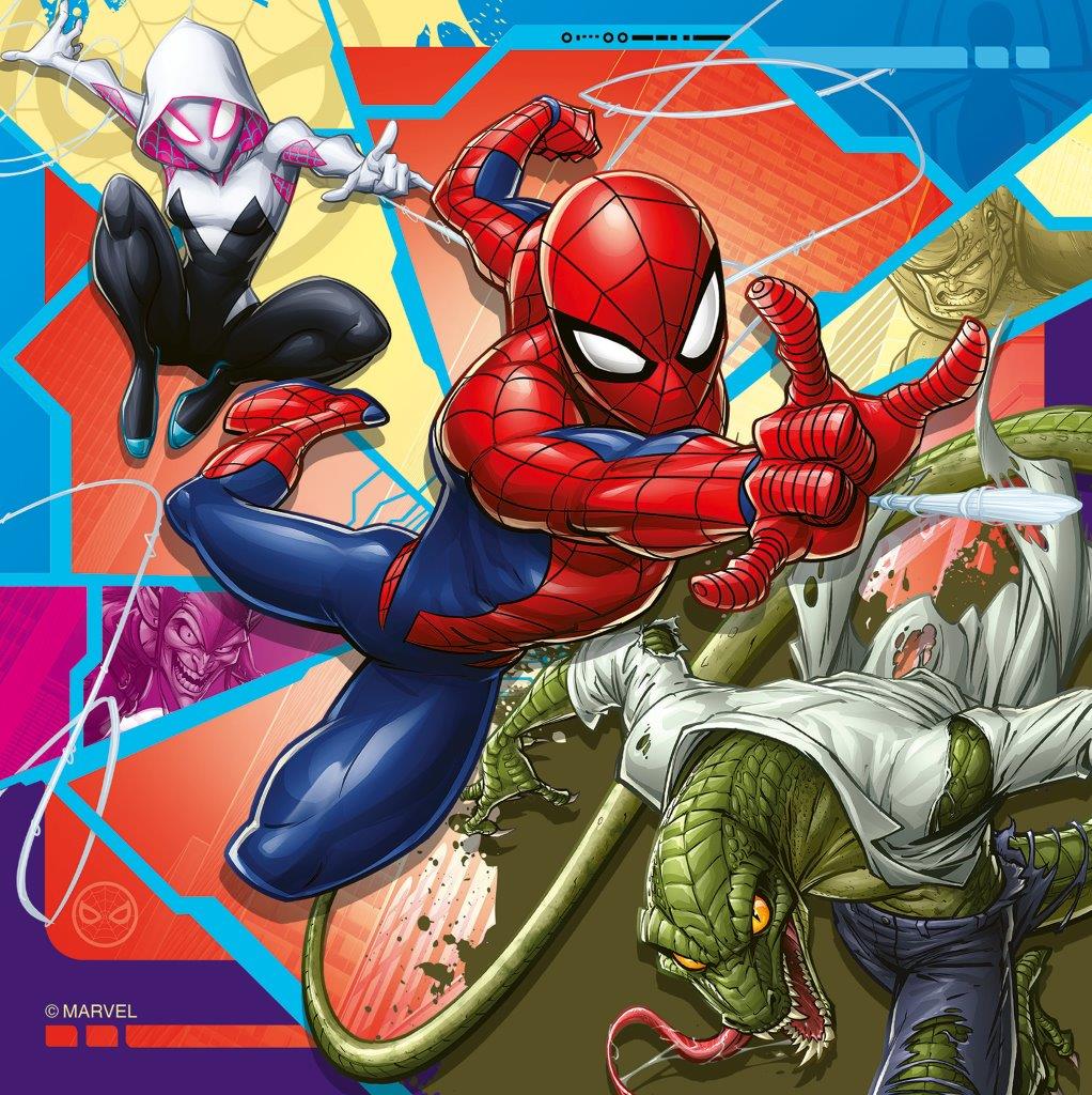 Marvel Spider-Man 3x49pc puzzle