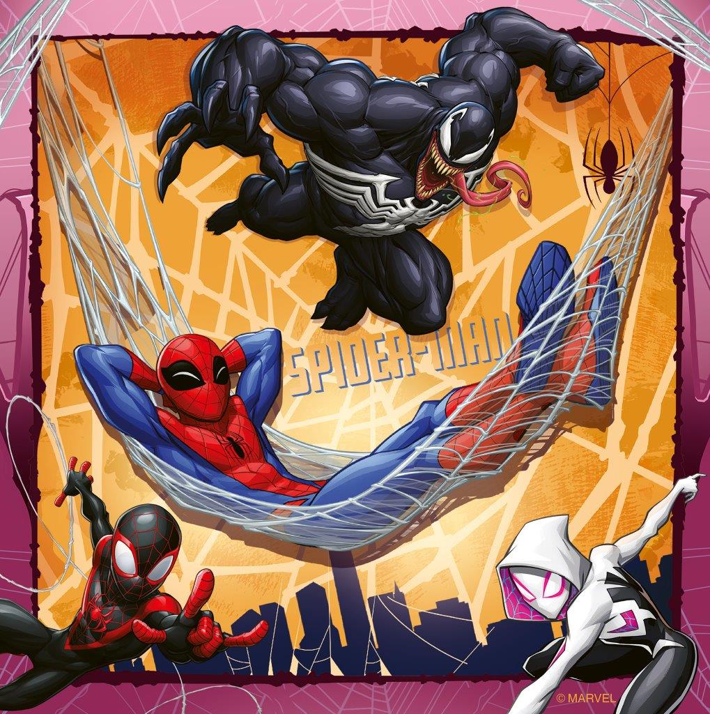 Marvel Spider-Man 3x49pc puzzle
