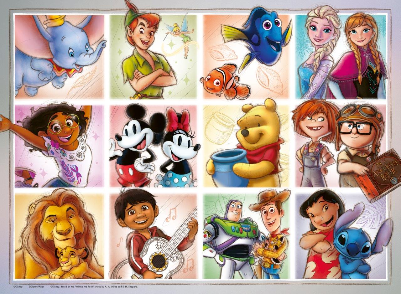 Disney Multicharacter 100pc puzzle