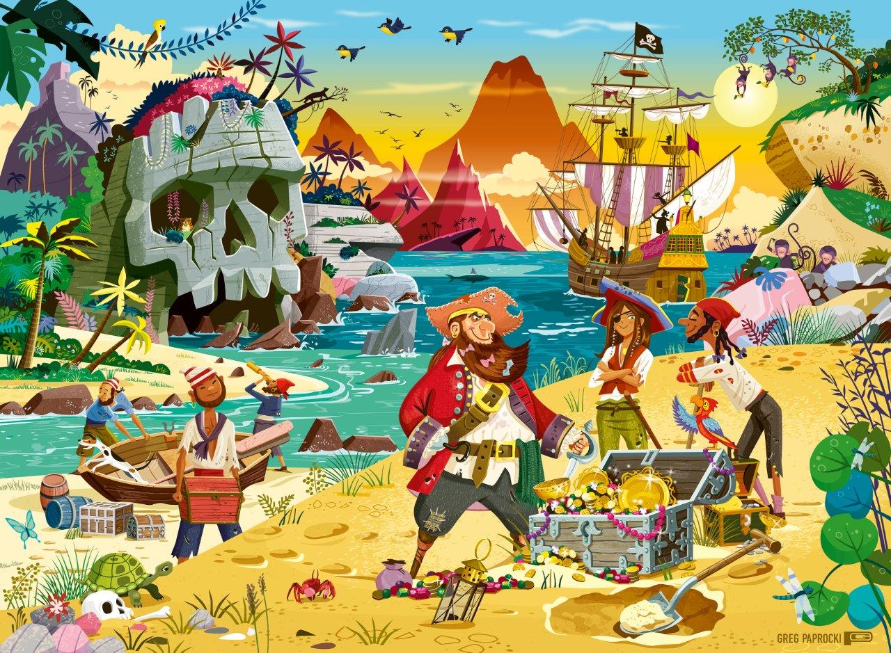 Ravensburger Treasure! 100 Piece Jigsaw Puzzle
