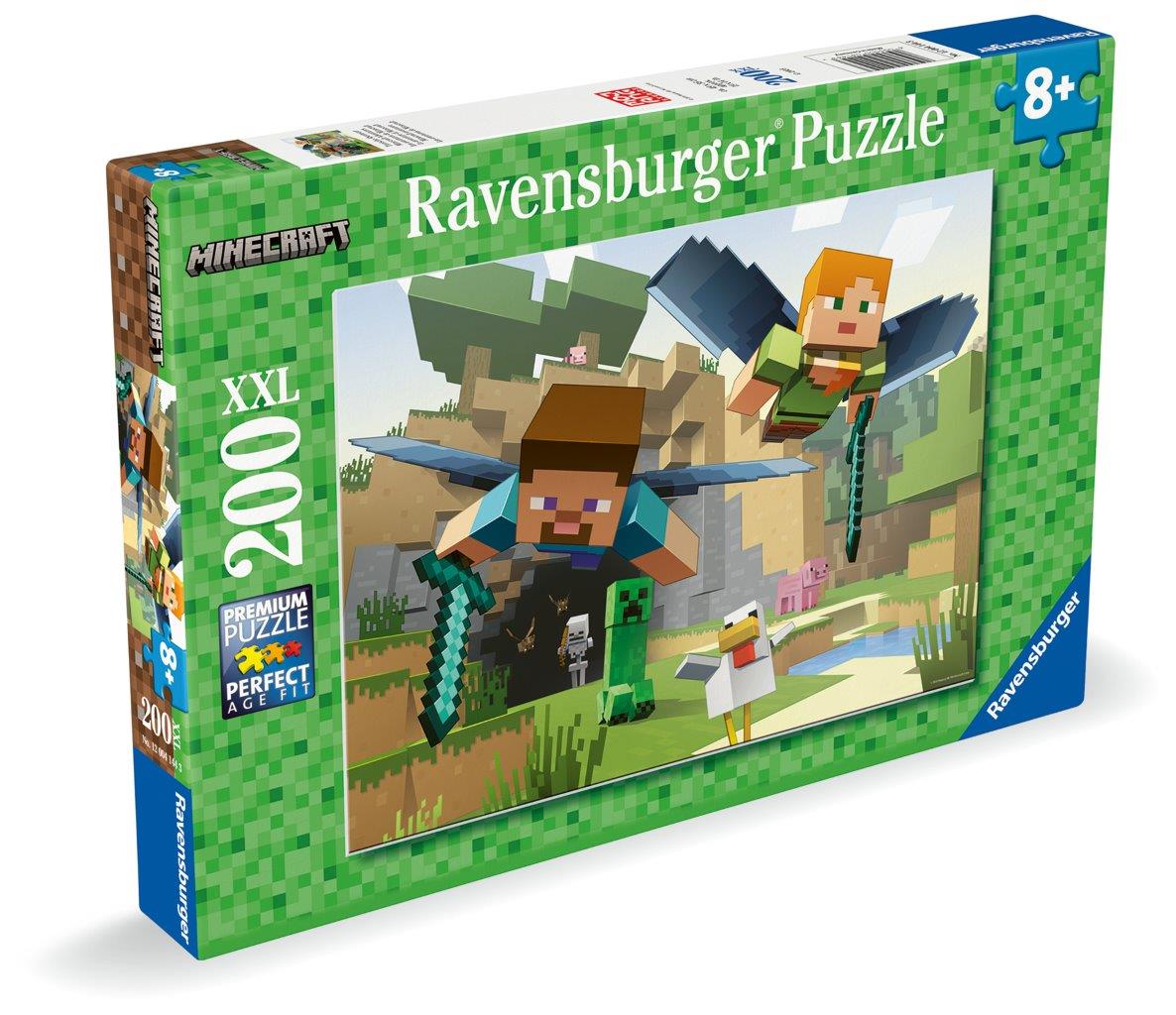 Ravensburger Minecraft XXL 200 Piece Jigsaw Puzzle