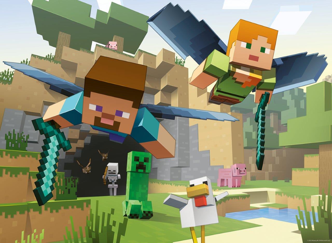 Minecraft 200pc XXL puzzle