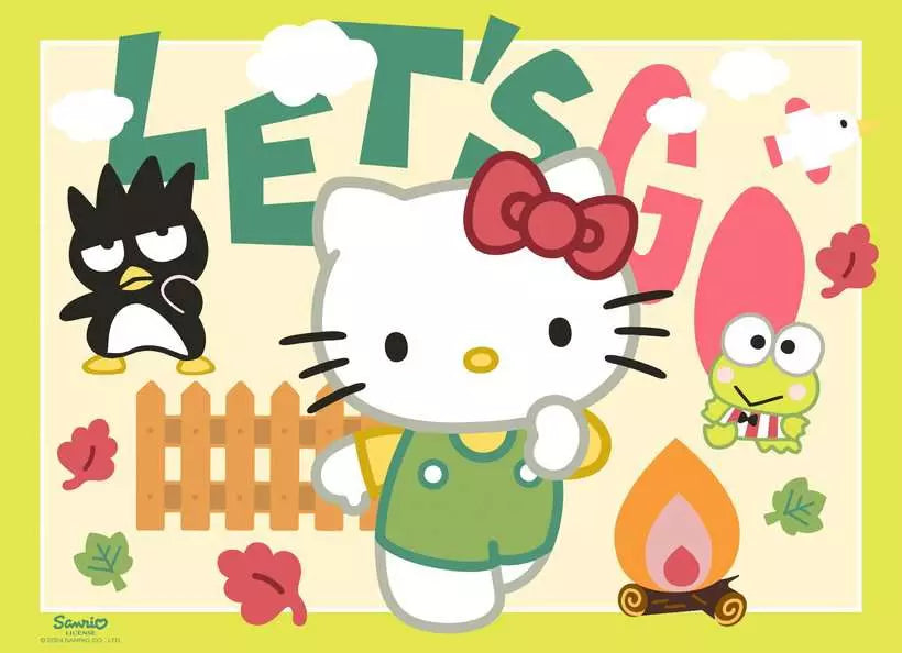 Ravensburger Hello Kitty 4x100 Piece Jigsaw Puzzle Set