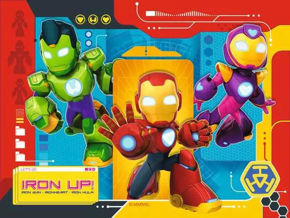 Ravensburger Iron Man & Friends 4 in a box Jigsaw Puzzle