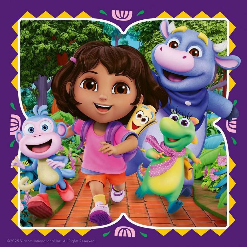 Ravensburger Dora the Explorer 3x49 Piece Jigsaw Puzzle