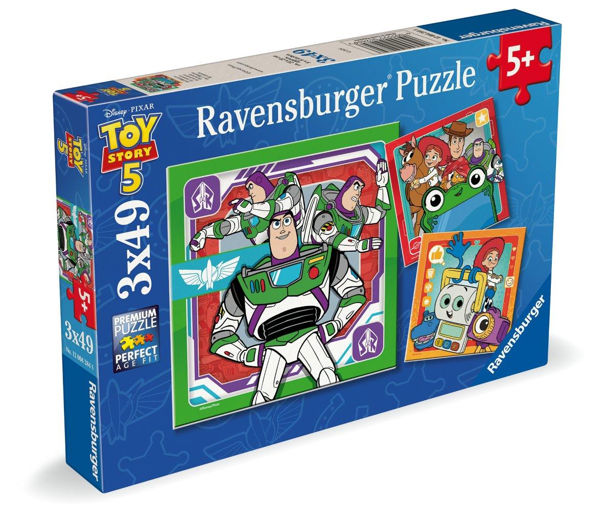 Ravensburger Toy Story 5, 3x49 Piece Jigsaw Puzzle