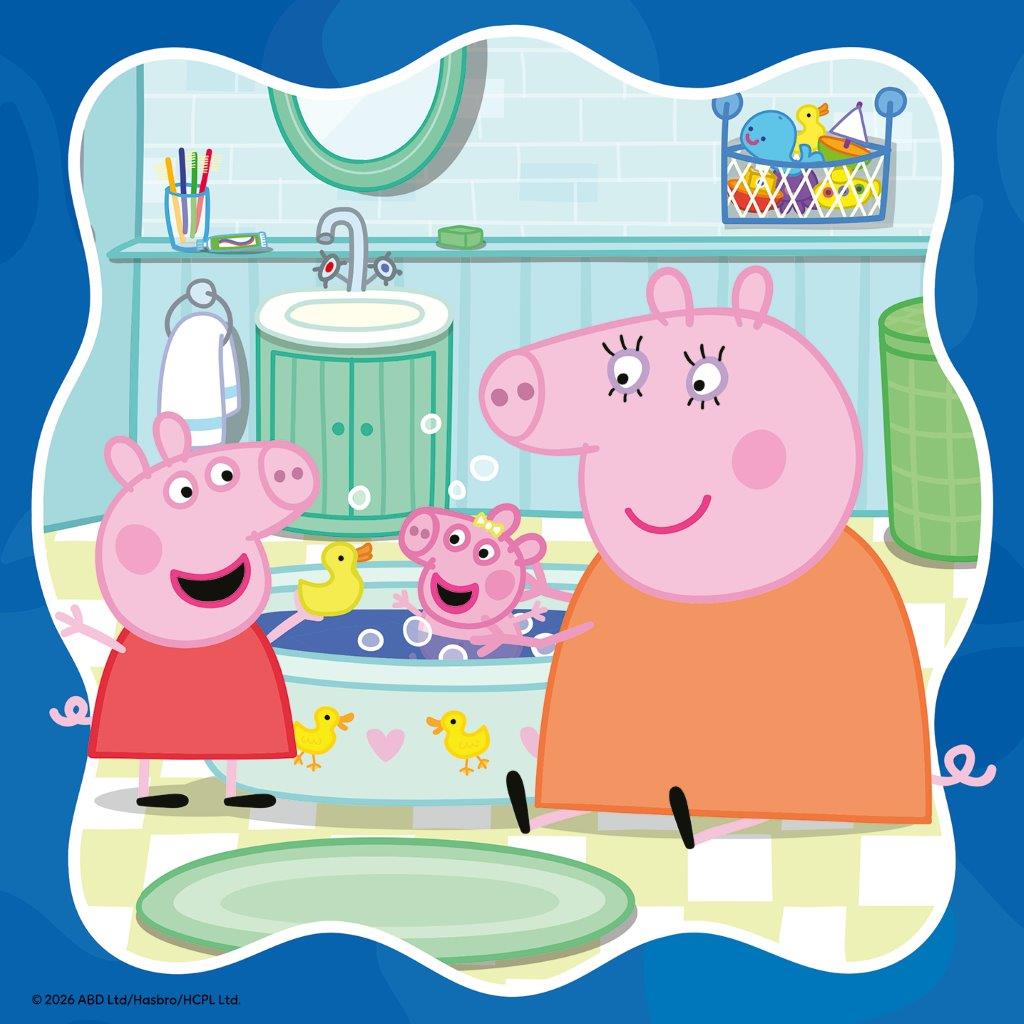 Ravensburger Peppa Pig 3x49 Piece Jigsaw Puzzle