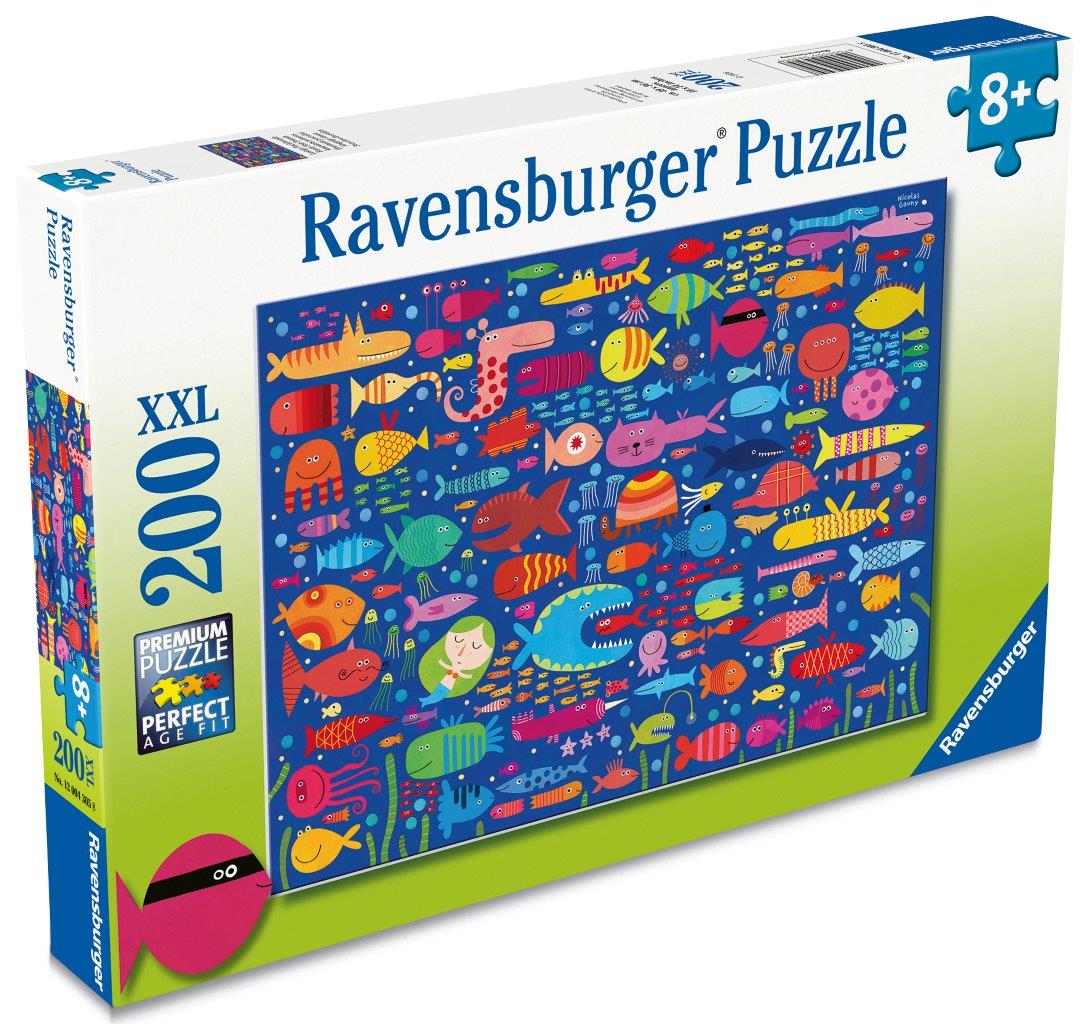 Ravensburger Funny Fish Friends 200 Piece Jigsaw Puzzle