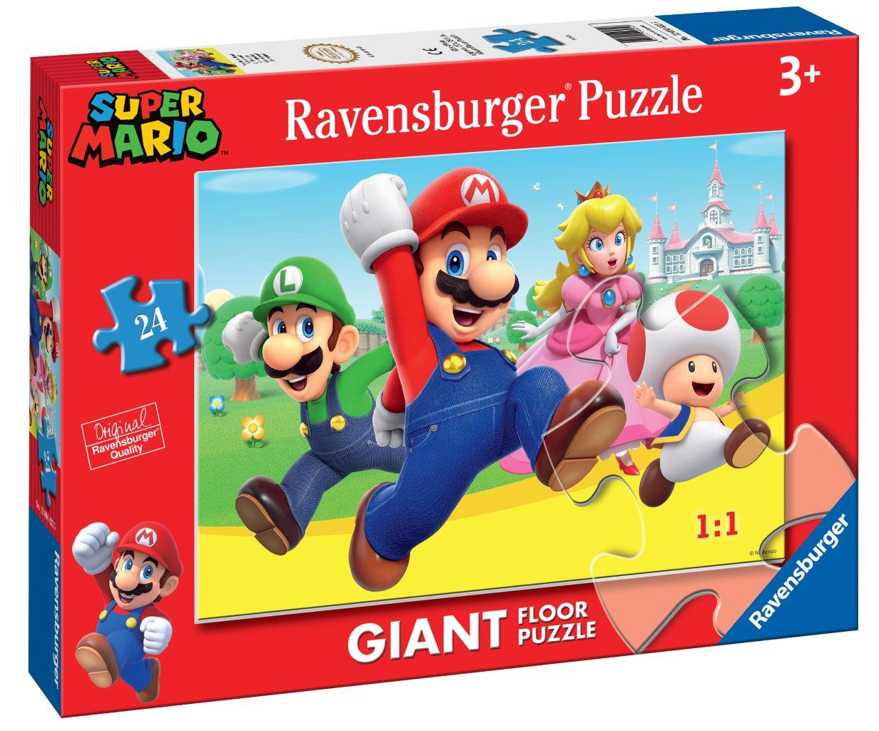 Ravensburger Super Mario Giant Floor 24 Piece Jigsaw Puzzle
