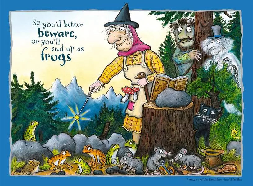 Ravensburger The Baddies, 4 in a Box Jigsaw Puzzle