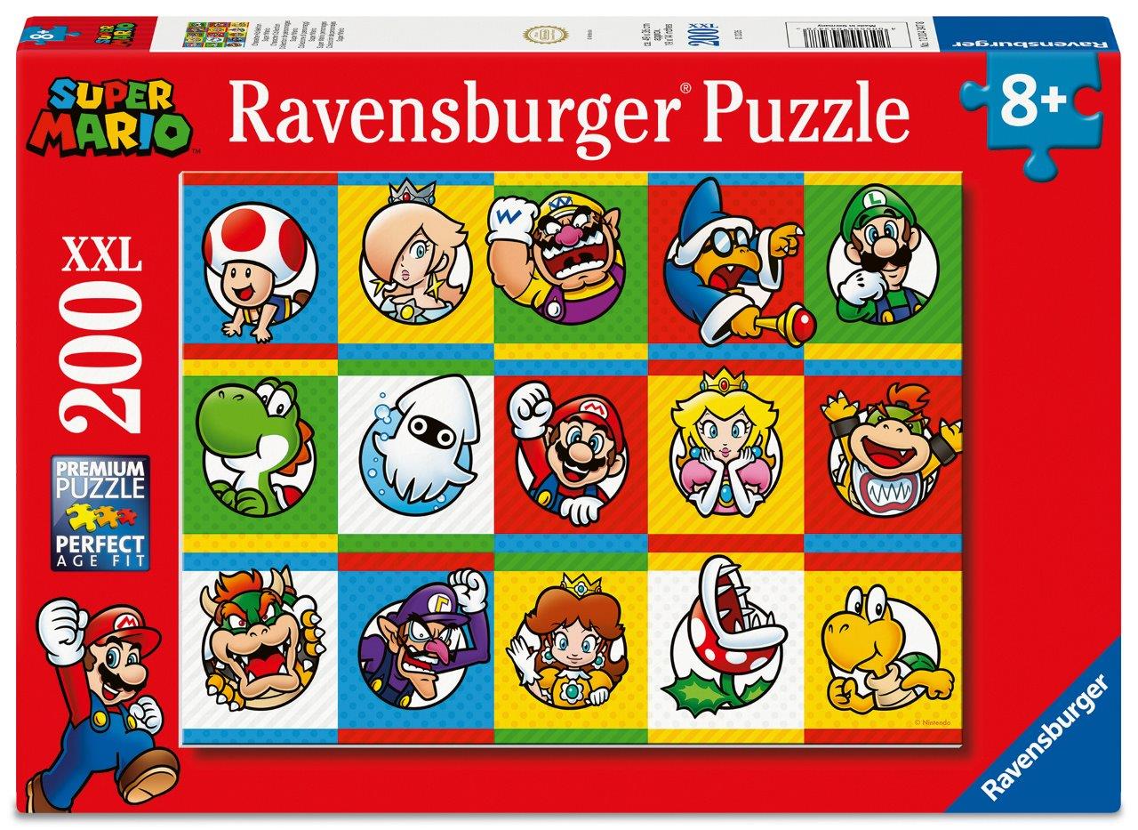 Ravensburger Super Mario Character Collection 200 Piece Jigsaw Puzzle