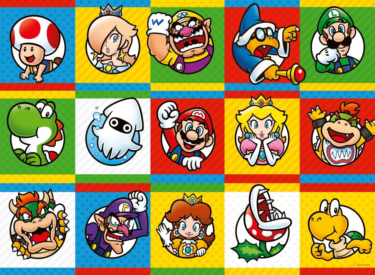 Ravensburger Super Mario Character Collection 200 Piece Jigsaw Puzzle