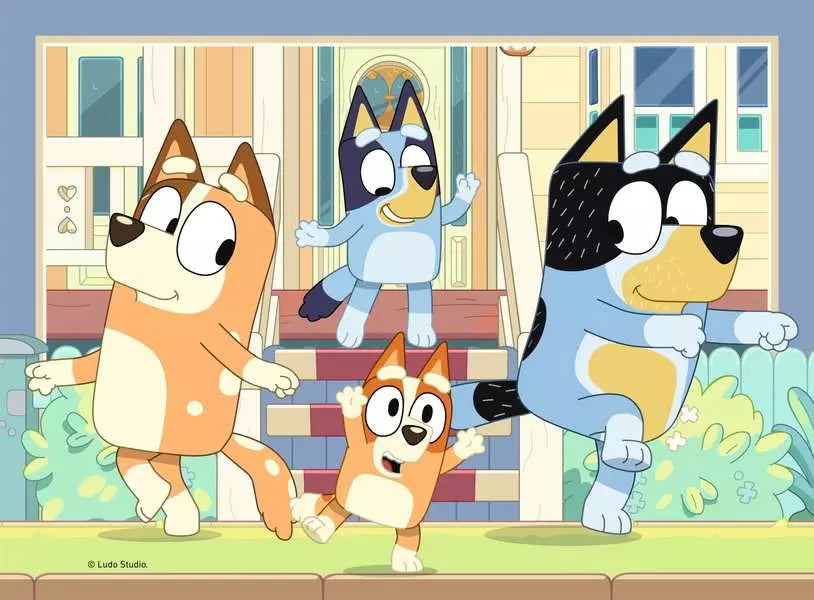 Ravensburger Bluey 4 in a Box Jigsaw Puzzle