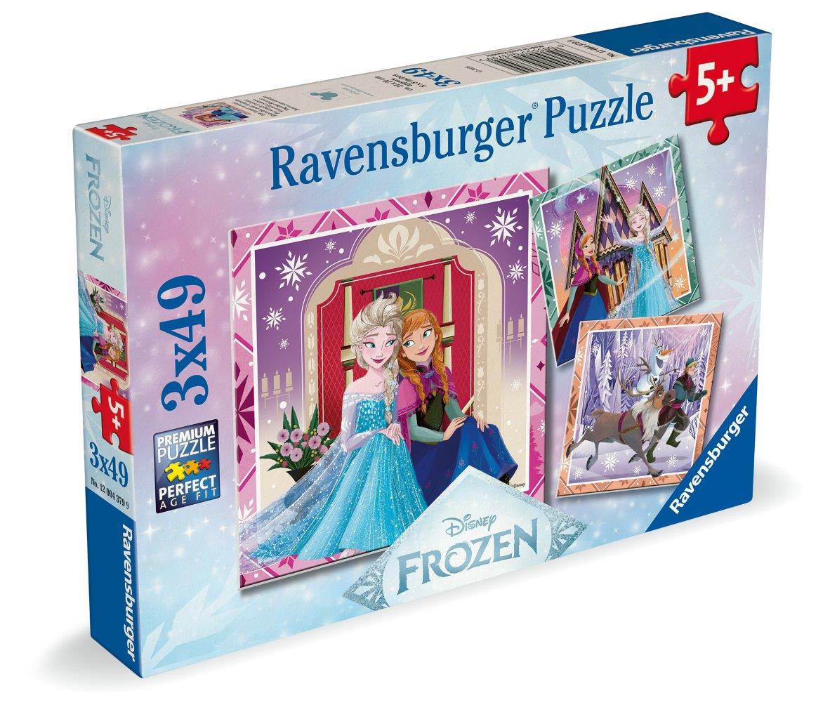 Ravensburger Disney Frozen 3 x 49 Piece Jigsaw Puzzle