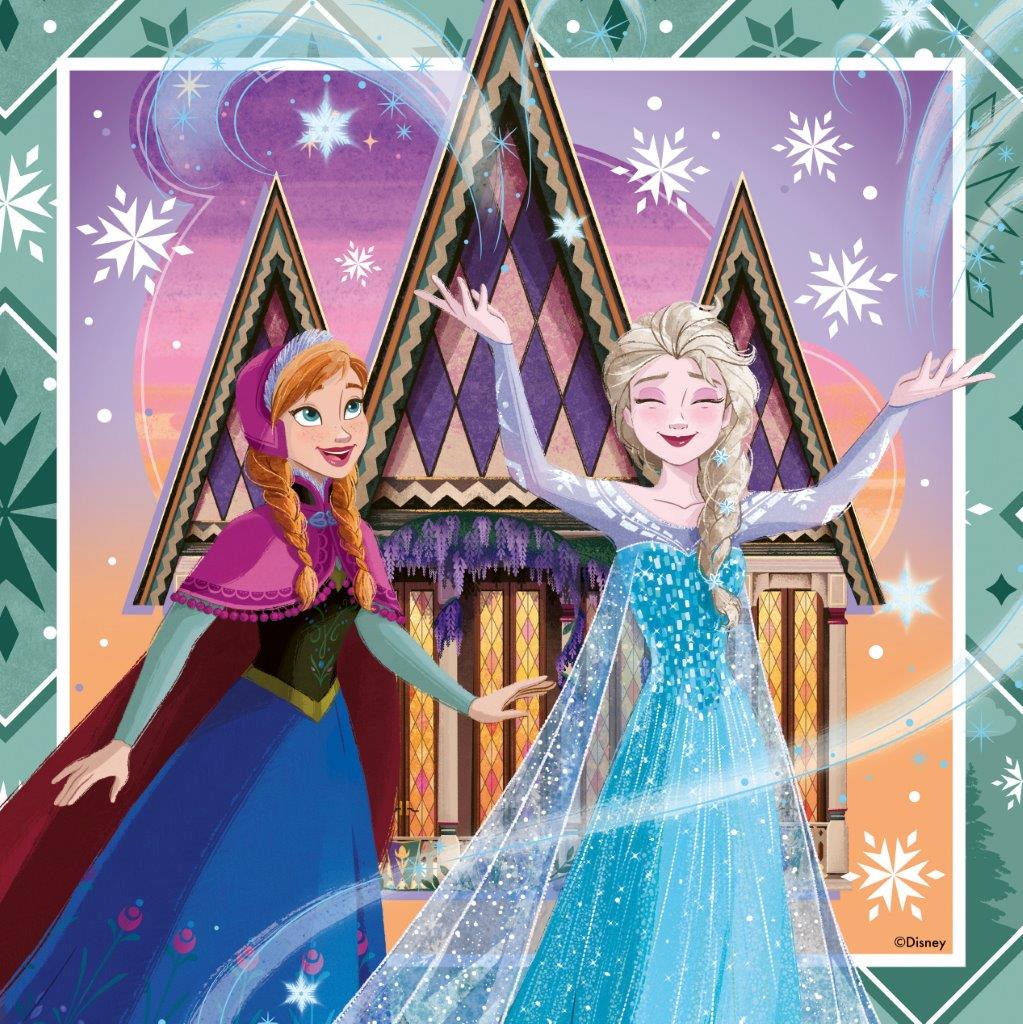 Ravensburger Disney Frozen 3 x 49 Piece Jigsaw Puzzle
