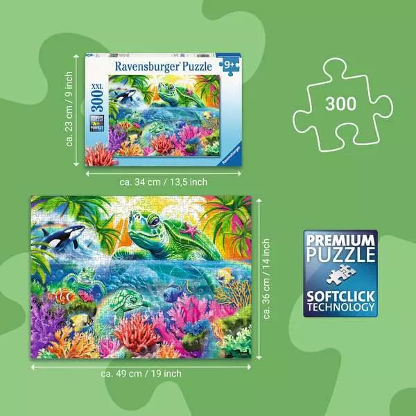 Ravensburger Ocean Treasures 300 Piece XXL Jigsaw Puzzle