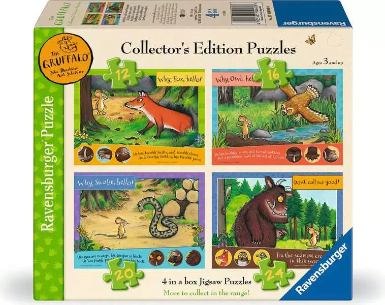 Ravensburger The Gruffalo Collection Jigsaw Puzzle 4 in a Box