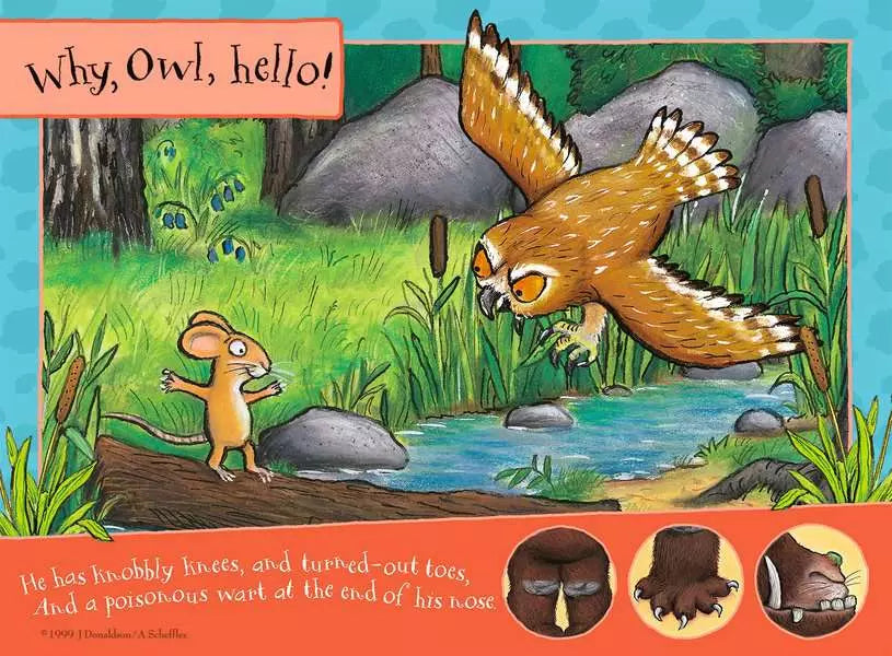 Ravensburger The Gruffalo Collection Jigsaw Puzzle 4 in a Box