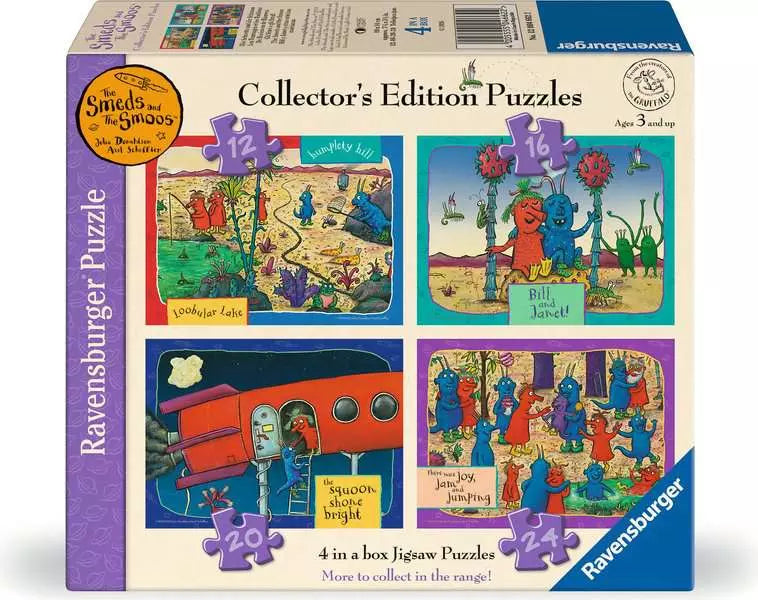 Ravensburger Gruffalo Smeds and the Smoos Jigsaw Puzzle 4 in a Box