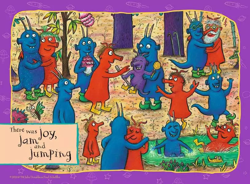 Ravensburger Gruffalo Smeds and the Smoos Jigsaw Puzzle 4 in a Box